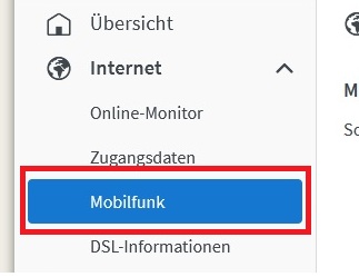 Fritzbox Mobilfunk