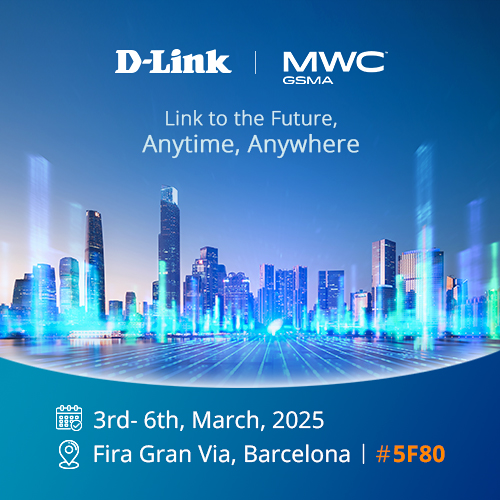 D-Link MWC 2025 Banner