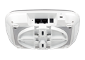 DAP-2662 Wireless AC2300 Wave 2 Dual-Band PoE Access Point - side-on view with mount.