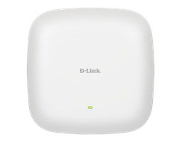 DAP-X2850 AX3600 Wi-Fi 6 Dual-Band PoE Access Point - front view.