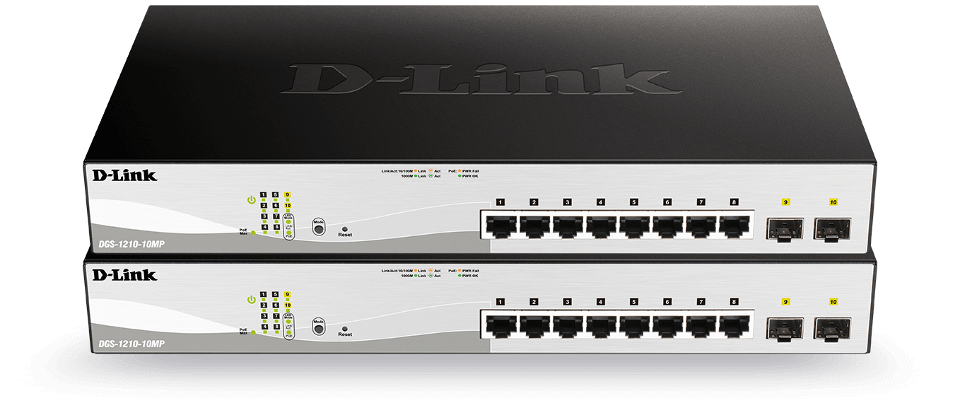 Smart switch with fibre uplinks detail