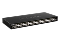 DGS-1520-52 48 ports GE + 2 10GE ports + 2 SFP+ Smart Managed Switch - side view