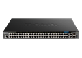 DGS-1520-52MP 44 ports GE PoE + 4 ports 2.5 GE PoE + 2 10 GE ports + 2 SFP+ Smart Managed Switch - front view
