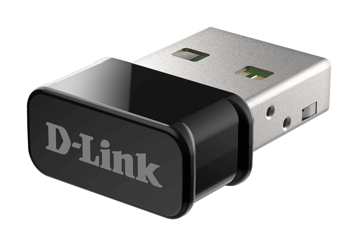 DWA-181 AC1300 MU-MIMO Wi-Fi Nano USB Adapter - side angle