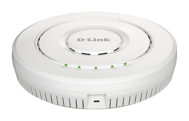 DWL-X8630AP AX3600 Wi-Fi 6 Dual-Band Unified Access Point - front view.