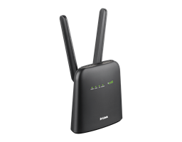 DWR-920 Wireless N300 4G LTE Router - left side.