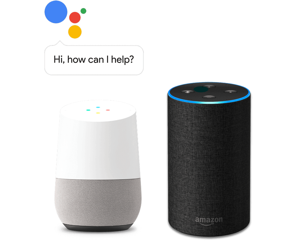 devices google assistant and alexa