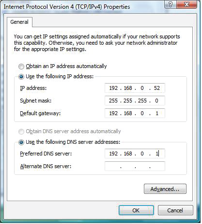 comment trouver adresse dns
