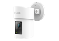 DCS-8635LH 2K QHD Pan & Zoom Outdoor Wi-Fi Camera - left side view.