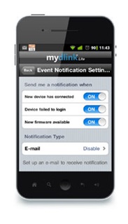 Be notified of network login attempts