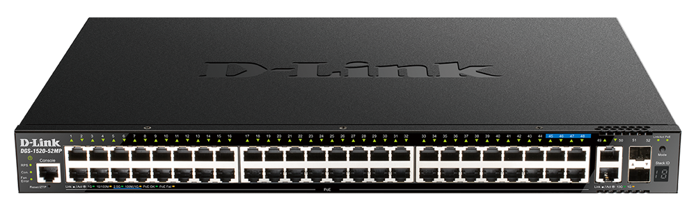 DGS-1520-28 Layer 3 Stackable Smart Managed Switch | D-Link