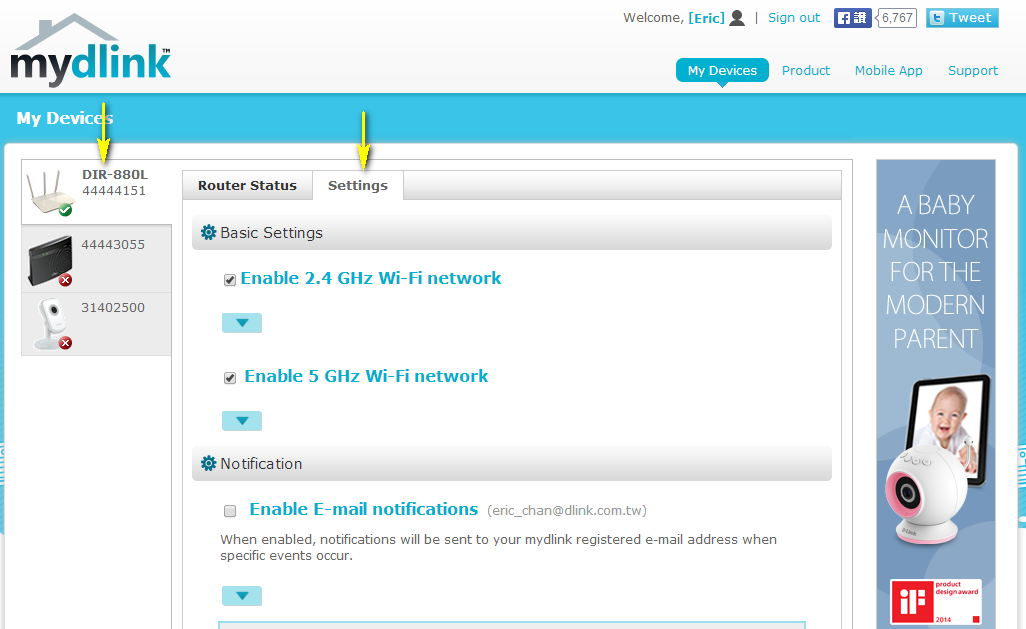 How do I change the 802.11 mode on my router?