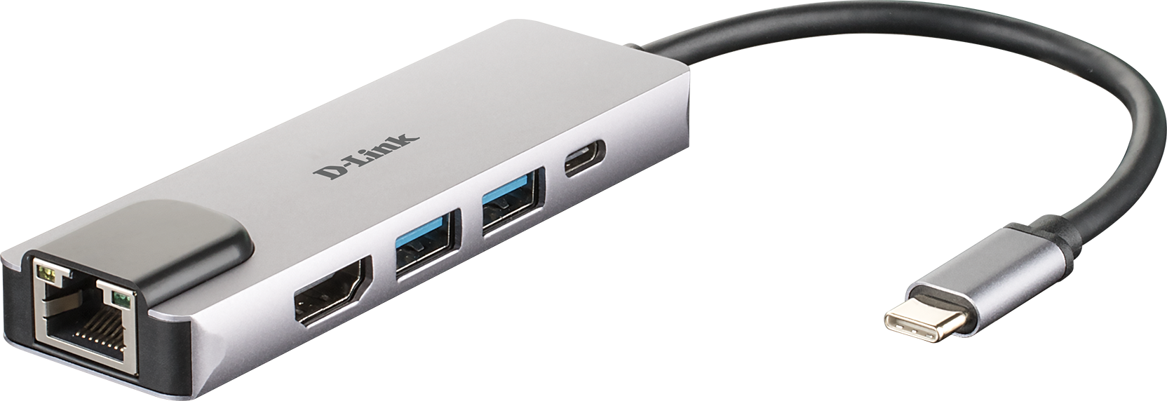 DUB-M520 5-in-1 USB-C Hub with HDMI/Ethernet and Power Delivery