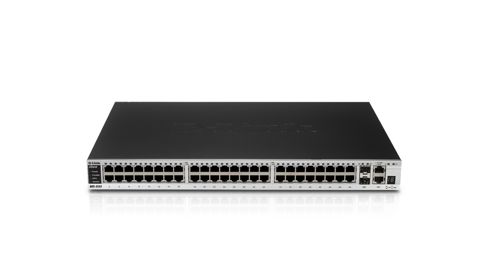 DES-3552 52-Port Layer2 Managed Stack Switch | D-Link Deutschland