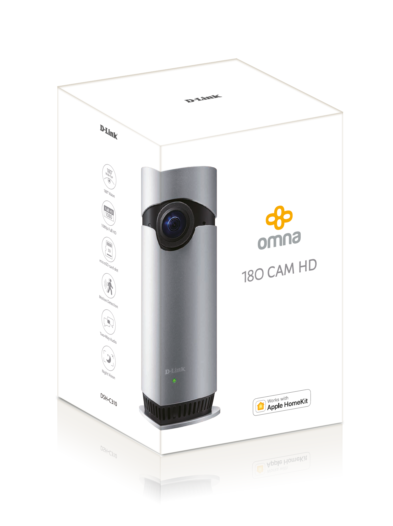 D-Link スマートホームカメラ　DSH-C310/A1 2台セット DSH-C310 Omna 180 Cam HD | D-Link Deutschland