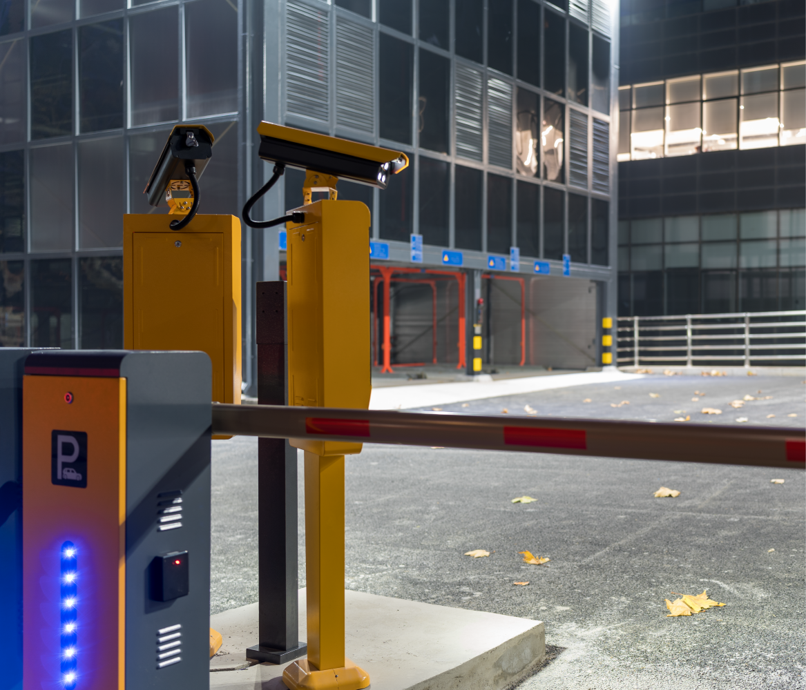 Parkplatzüberwachungskamera