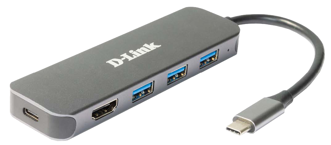 DUB 2333 5 in 1 USB C Hub with HDMI Power Delivery D Link