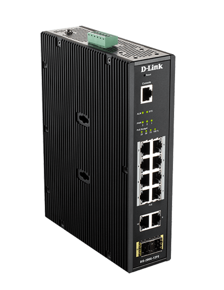DIS-200G-12PS Industrial Smart Managed Switch
