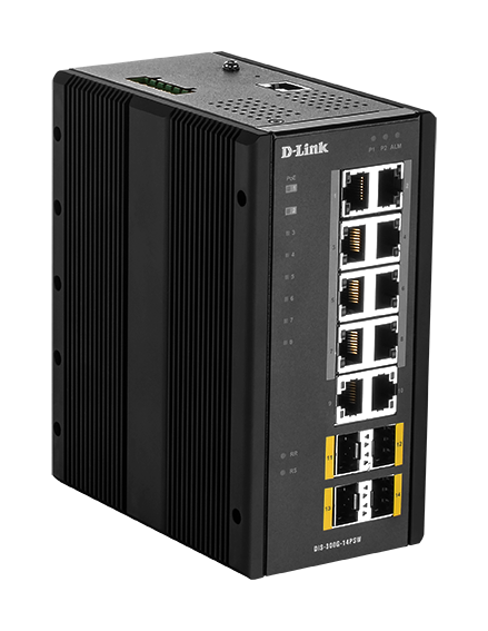 DIS-300G-14PSW Industrial Managed Switch