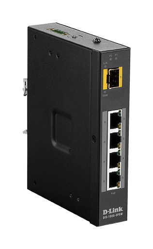 DIS-100G-5PSW Industrial Unmanaged Switch