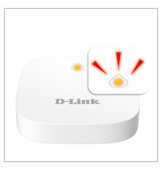 LED blinking orange