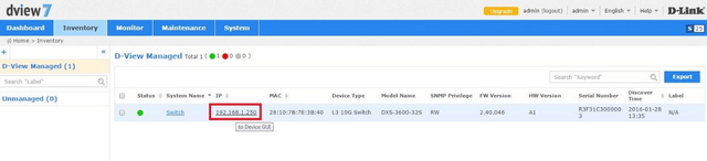 DXS 3600 How to Setup SNMP