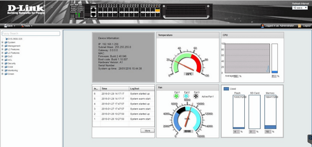 DXS 3600 How to Setup SNMP