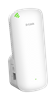 DAP-X1860 AX1800 Mesh Wi-Fi 6 Range Extender - right angled view.