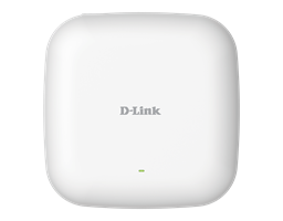 DAP-X2810 AX1800 Wi-Fi 6 Dual-Band PoE Access Point - front view.