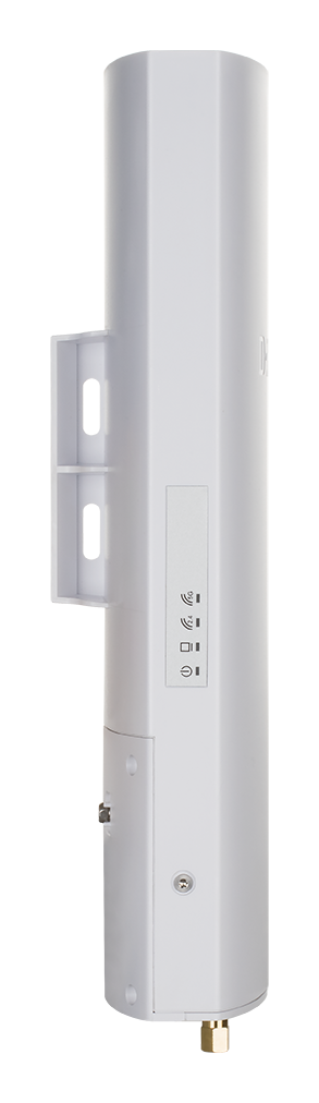 DBA-3620P Nuclias Wireless AC1300 Wave 2 Cloud‑Managed Outdoor Access Point - side face on.