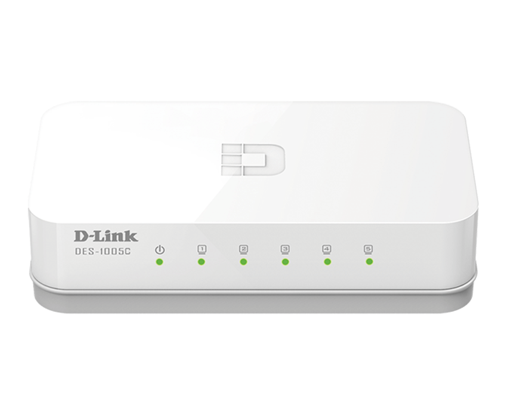 TP-LINK 5-Port 10/100Mbps Desktop Switch Unmanaged White