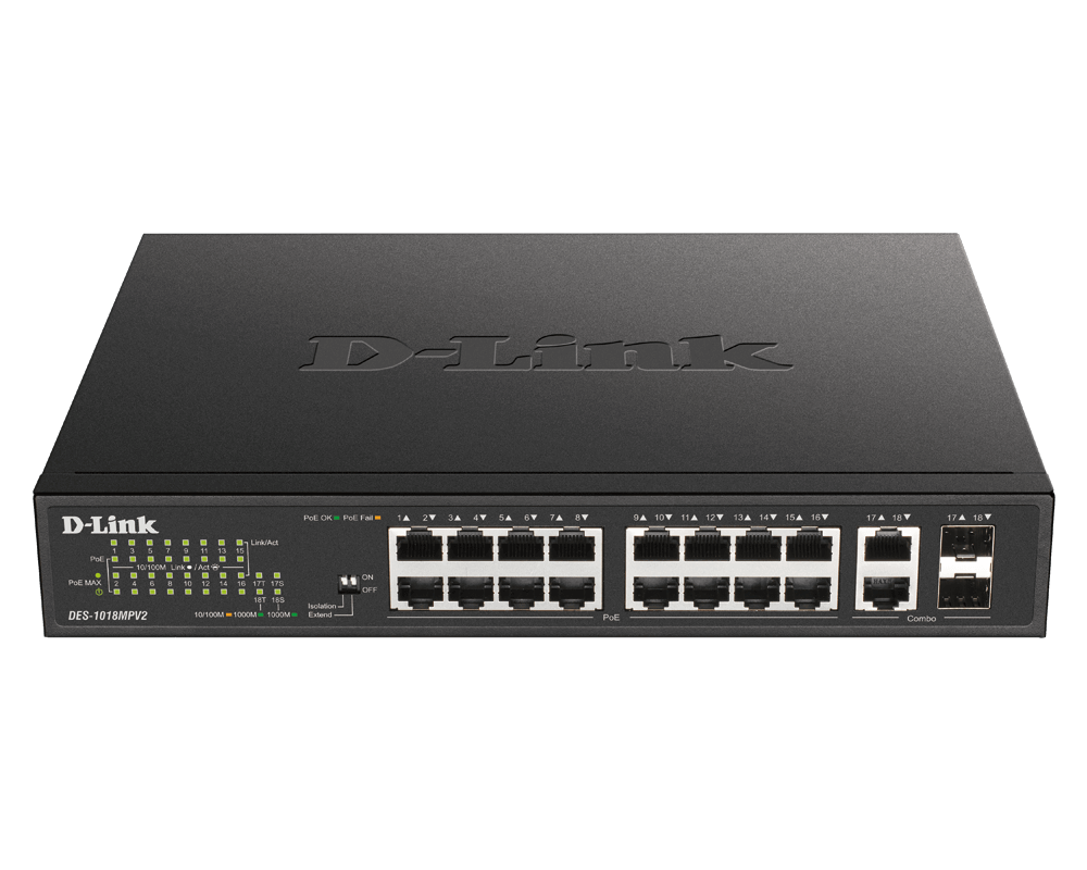 Full gigabit 12-port unmanaged PoE switch-PoE Switch