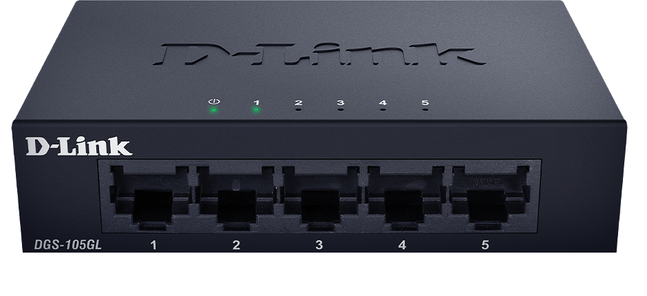 DGS-105GL 5-Port Gigabit สวิตช์เดสก์ท็อปที่ไม่มีการจัดการ