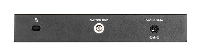D-Link 8-Port Gigabit PoE+ Smart Managed Switch (64W PoE Budget) - (DG