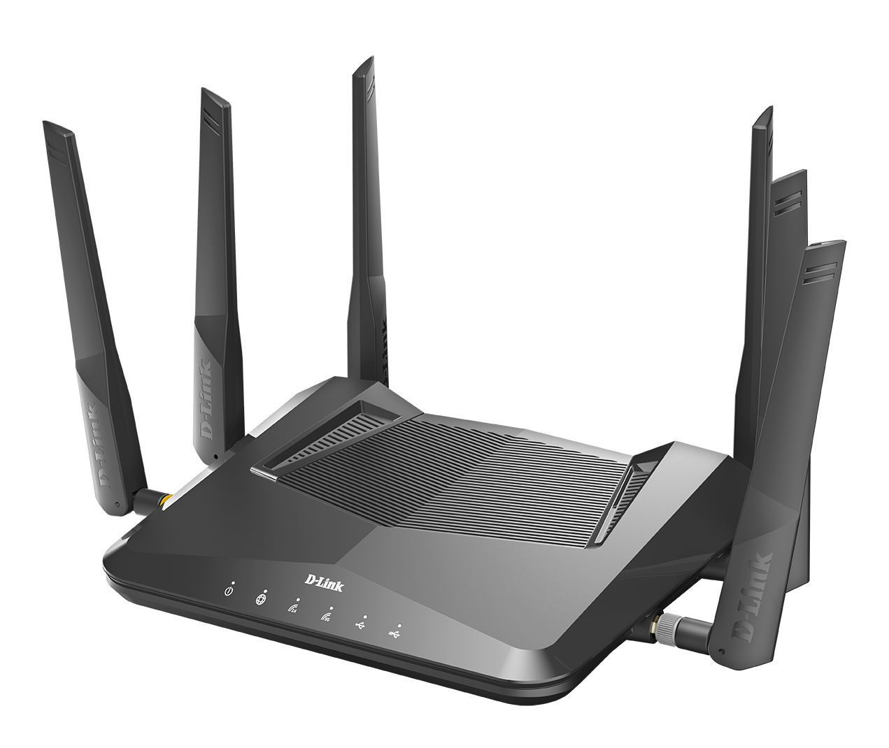 DIR-X5460 AX5400 Wi-Fi 6 Router - left side left view.