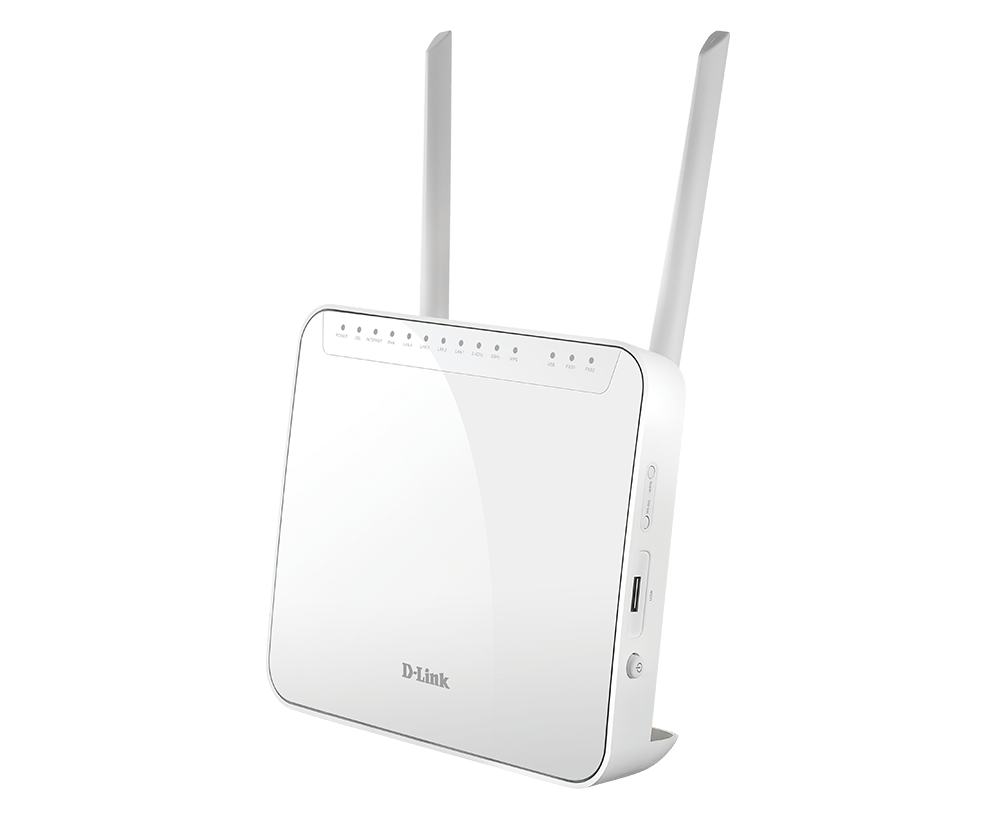 DSL-G2452GR Dual-Band Wireless AC1200 VDSL2 / ADSL2+ Modem Router with ...