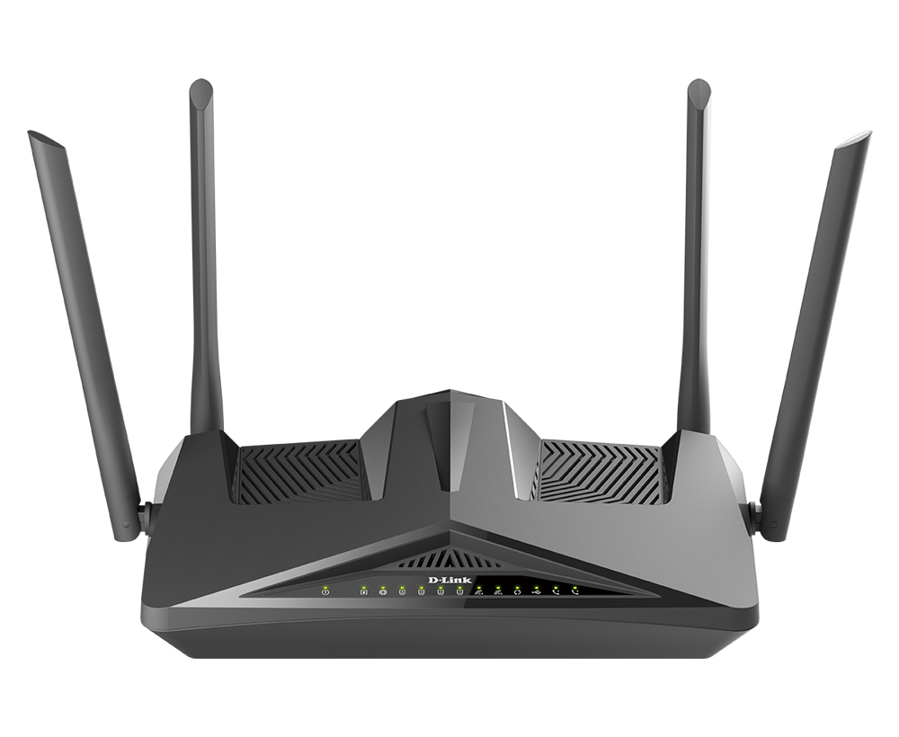 DSL-X1852E Dual Band Wireless AX1800 VDSL2 / ADSL2+ Modem Router with ...