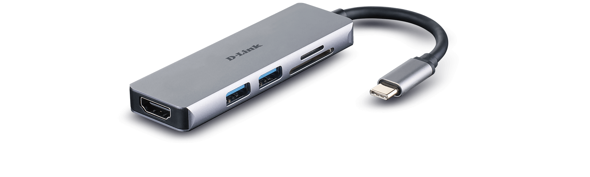 DUB-M530 5-in-1 USB-C Hub with HDMI/Card Reader - overview