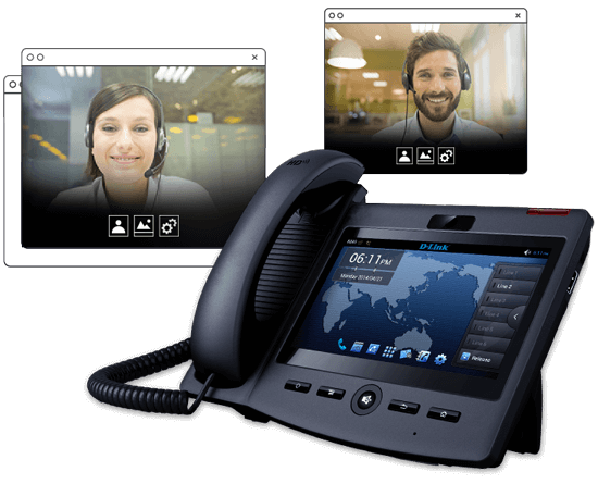 Video conference calls and VoIP phone