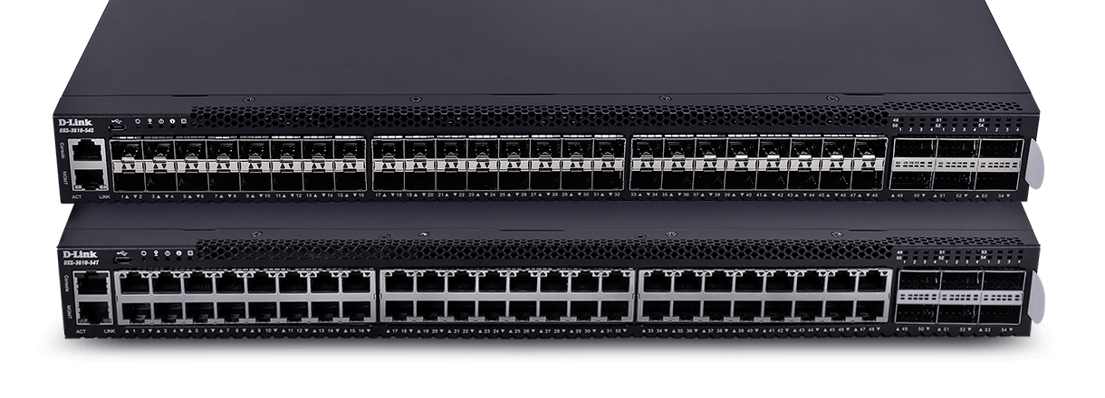 DXS-3610 Layer 3 Stackable 10G Managed Switches