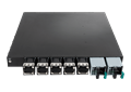 DXS-3610-54S Layer 3 Stackable 10G Managed Switches - Back top angle.