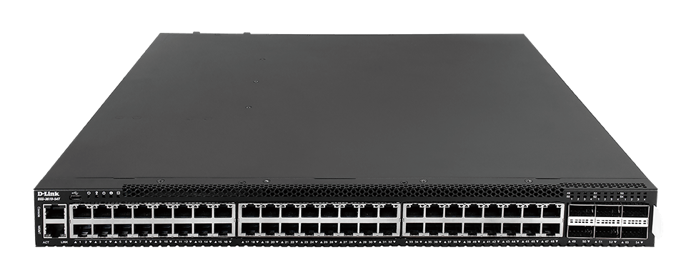DXS-3610-54T Layer 3 Stackable 10G Managed Switches - Front