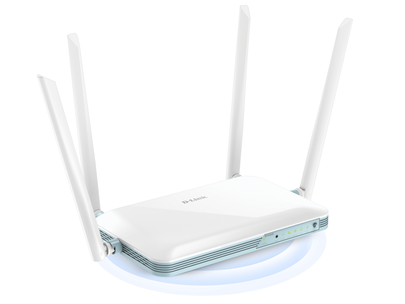 G403 - EAGLE PRO AI N300 4G Smart Router with wireless waves.
