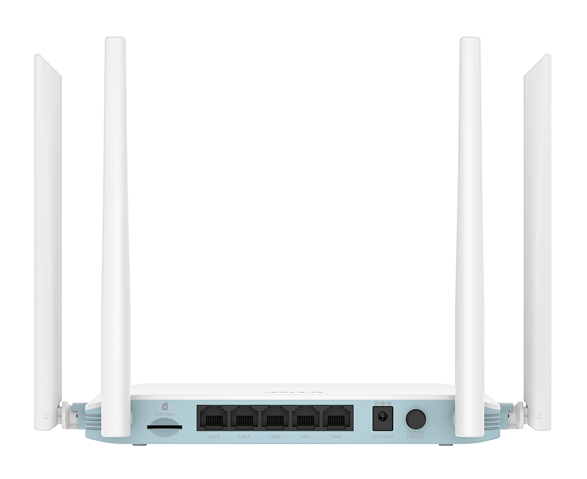 G403 - EAGLE PRO AI N300 4G Smart Router - Back side