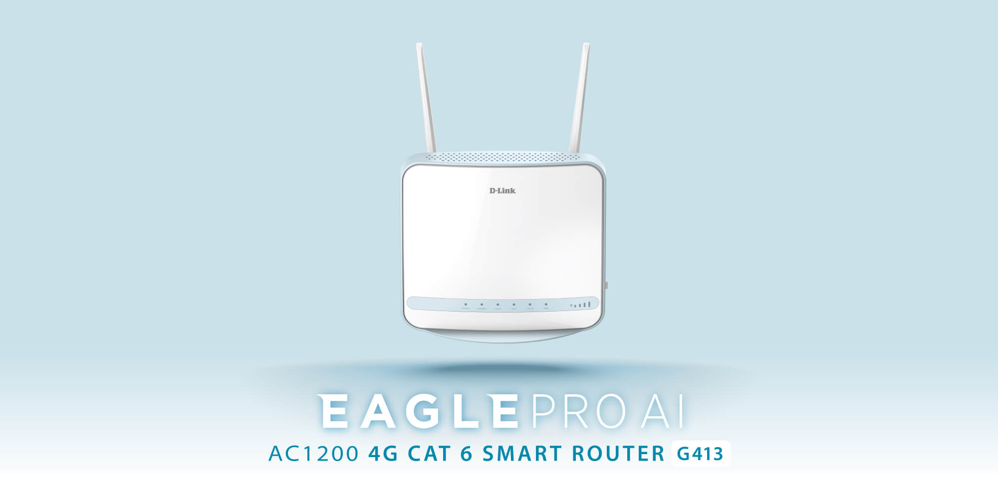 G413 AC1200 4G CAT 6 Smart Router