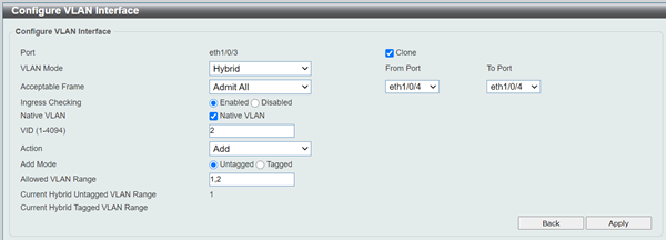 VLAN Interface