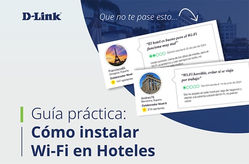 instalar wifi en hoteles con D-Link