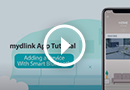 Events video tutorial for the mydlink app.