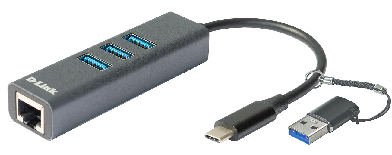 D-Link Adaptateur réseau USB/USB-C vers 2.5 Gb Eth Auto détection