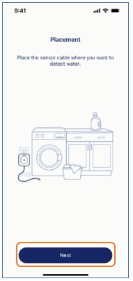 Place sensing cable